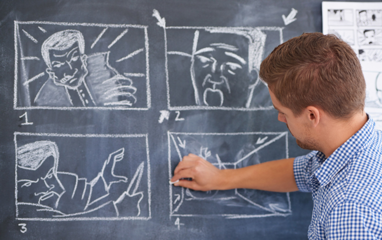 Du scénario au découpage filmique